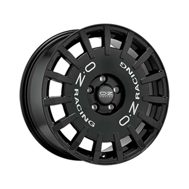 OZ Rally Racing 17x7" 5x100 ET35, Noir / Brillant